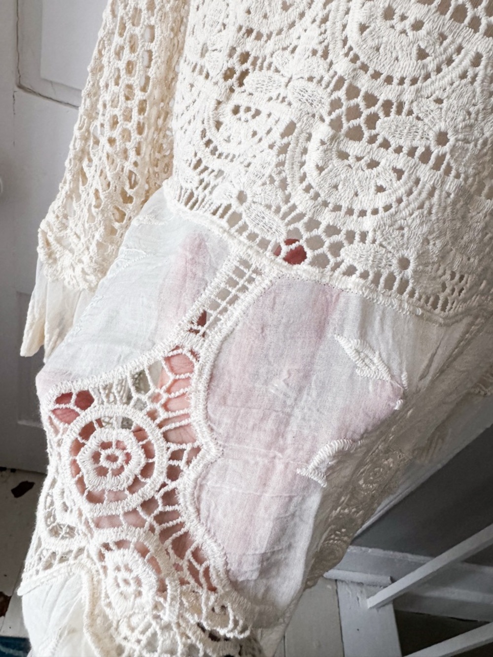 Bohemian Lace Layering Dress - Picture 8 of 8